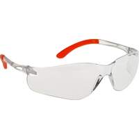 Portwest Pan View Spectacles - Clear/Orange