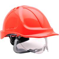 Portwest Endurance Visor Helmet - Red