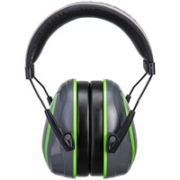 Portwest HV Extreme Ear Defenders Low - Grey/Green