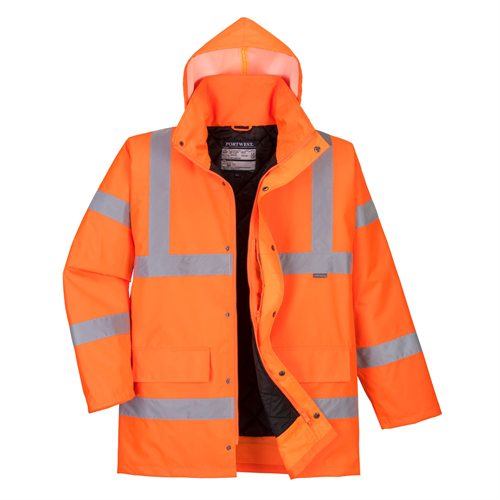 Portwest Hi-Vis Traffic Jacket - Orange