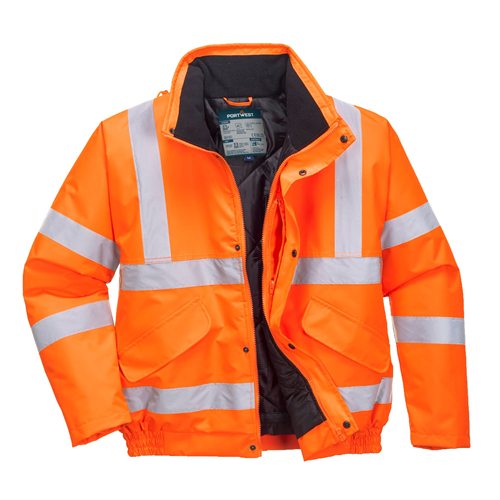 Portwest Hi-Vis Bomber Jacket RIS - Orange
