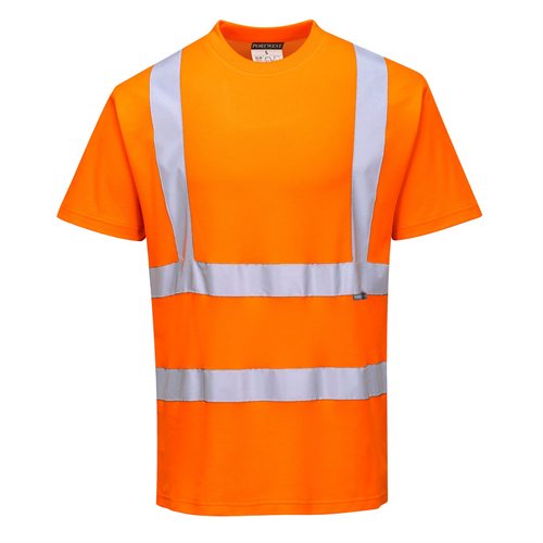 Portwest Cotton Comfort Short Sleeve T-Shirt - Orange