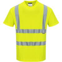 Portwest Cotton Comfort Short Sleeve T-Shirt - Yellow