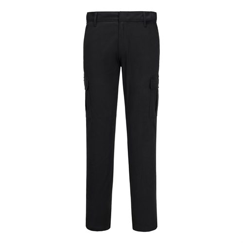 Portwest Stretch Slim Combat Trouser - Black