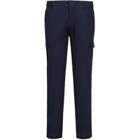 Portwest Stretch Slim Fit Combat Trousers - Dark Navy