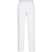 Portwest Women's Stretch Cargo Trouser - White
