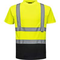Portwest Two Tone T-Shirt - Yellow/Black