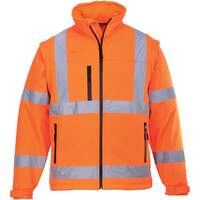 Portwest Hi-Vis Softshell Jacket (3L) - Orange