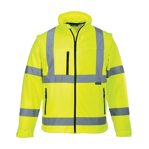Portwest Hi-Vis Softshell Jacket (3L) - Yellow