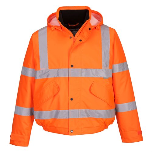 Portwest Hi-Vis Bomber Jacket - Orange