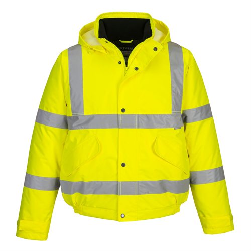 Portwest Hi-Vis Bomber Jacket - Yellow