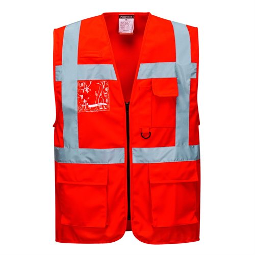 Portwest Berlin Executive Vest - Red