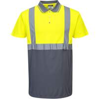 Portwest Two-Tone Polo - Yellow/Grey