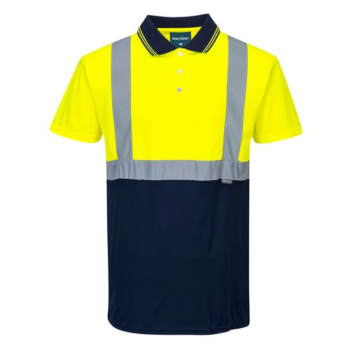 Portwest Two-Tone Polo - Yellow/Navy