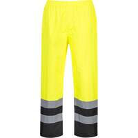 Portwest Hi-Vis Two Tone Traffic Trouser - Yellow/Black