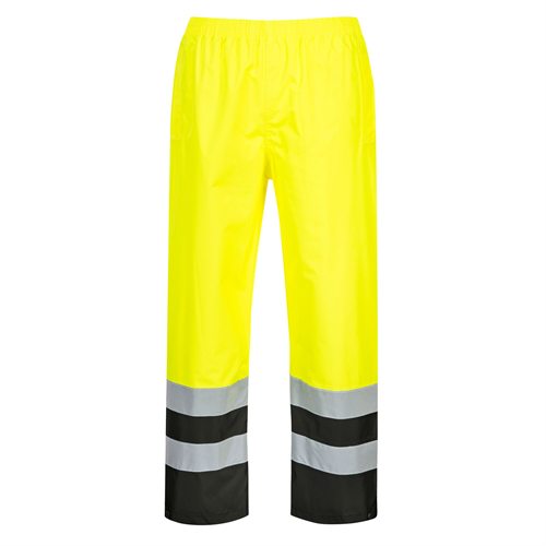 Portwest Hi-Vis Two Tone Traffic Trouser - Yellow/Black
