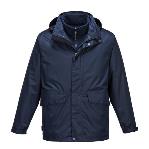 Portwest Argo Breathable 3-in-1 Jacket - Navy