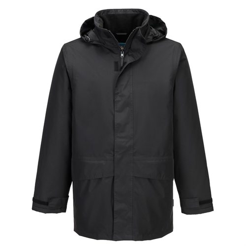 Portwest Oban Fleece Lined Jacket - Black