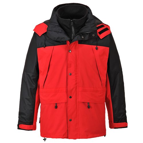 Portwest Orkney 3-in-1 Breathable Jacket - Red