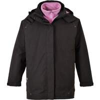 Portwest Elgin 3-in-1 Women's Jacket - Black