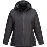 Portwest Women's 3-in-1  Jacket - Black