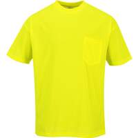 Portwest Day-Vis Pocket Short Sleeve T-Shirt - Yellow