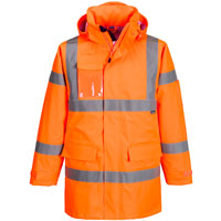 Portwest Hi-Vis Extreme Rain Jacket (3L) - Orange