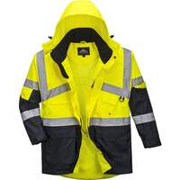 Portwest Hi-Vis 2-Tone Breathable Jacket - Yellow/Navy