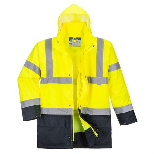 Portwest Essential 5-in-1 Two-Tone Jacket - Yellow/Black