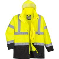 Portwest Hi-Vis Executive 5-in-1 Jacket - Yellow/Black