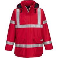 Portwest Bizflame Rain Anti-Static FR Jacket - Red