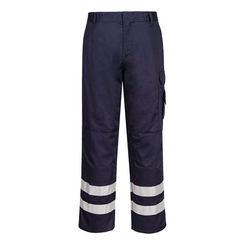 Portwest Iona Safety Combat Trouser - Navy
