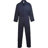 Portwest Euro Work Cotton Coverall - Navy Tall