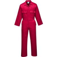 Portwest Euro Work Coverall - Red