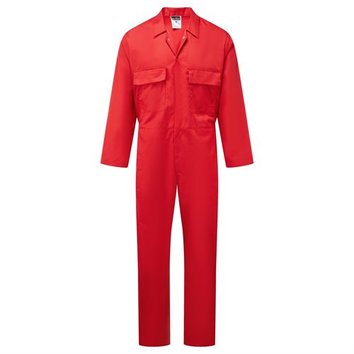 Portwest Euro Work Coverall - Red
