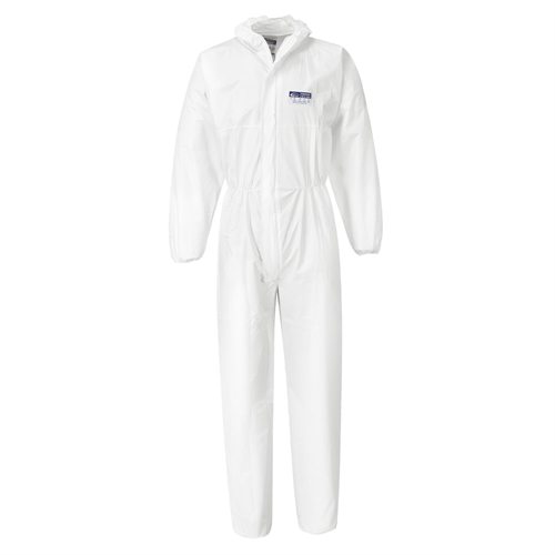 Portwest BizTex Microporous Coverall Type 5/6 - White