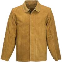 Portwest Leather Welding Jacket - Tan