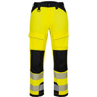 Portwest PW3 Hi-Vis Harness Trouser - Yellow/Black