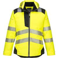 Portwest PW3 Hi-Vis Winter Jacket  - Yellow/Black