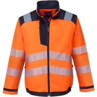 Portwest PW3 Hi-Vis Work Jacket - Orange/Navy