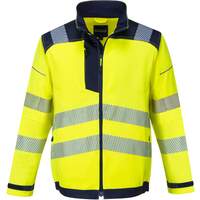 Portwest PW3 Hi-Vis Work Jacket - Yellow/Navy