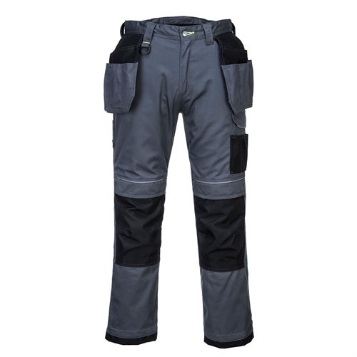 Portwest PW3 Holster Work Trouser - Zoom Grey/Black