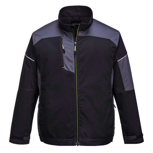 Portwest PW3 Work Jacket - Black/Zoom Grey