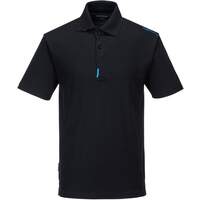 Portwest WX3 Polo Shirt - Black