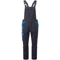 Portwest WX3 Industrial Wash Bib and Brace - Navy