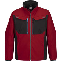 Portwest WX3 Softshell Jacket (3L) - Deep Red
