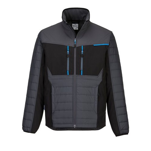 Portwest WX3 Hybrid Baffle Jacket - Metal Grey