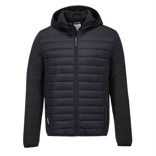 Portwest KX3 Hybrid Baffle Jacket - Grey Marl