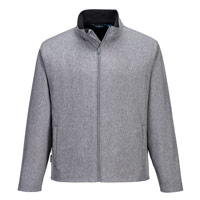 Portwest Print and Promo Softshell Jacket (2L) - Grey Marl