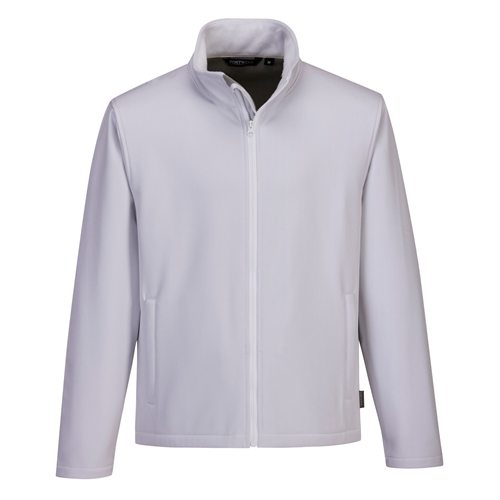 Portwest Men's Print & Promo Softshell (2L) - White
